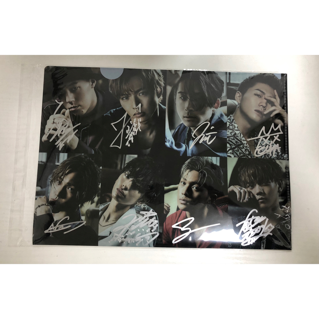 FANTASTICS 直筆サイン クリアファイル 堀夏喜 中島颯太 八木勇征