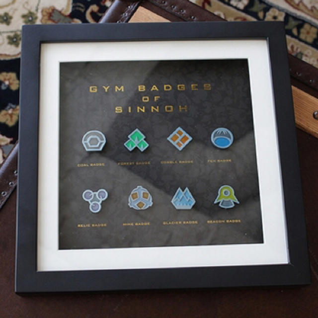 受注産バッジコレクション チャンピオンロードセット ポケモンバッチ