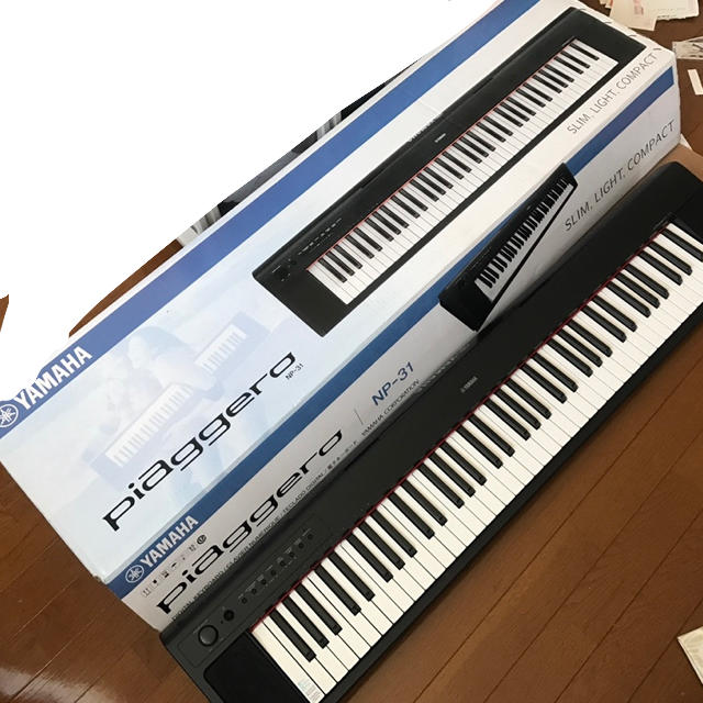 ヤマハ NP-31 76鍵電子ピアノ スタンド・ケース付き 鍵盤楽器
