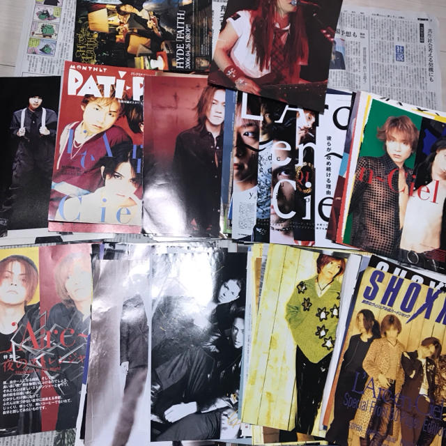 L'Arc〜en〜Ciel 切り抜き 470枚 L´Arc〜en〜Ciel