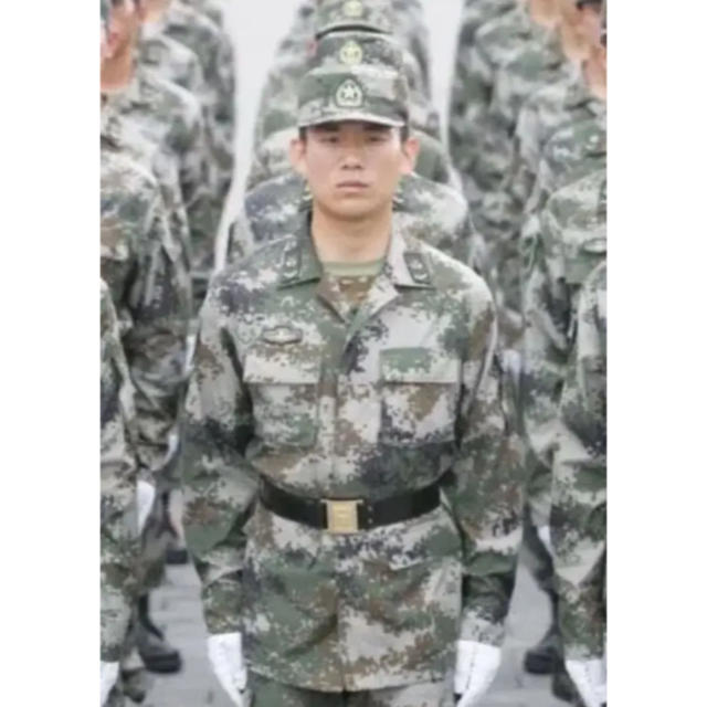 21式星空荒漠迷彩 上下セット 170-88 中国軍 人民解放軍