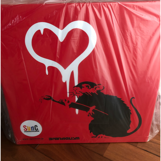 高品質 LOVE RAT (RED Ver.) MCT TOKYO バンクシー