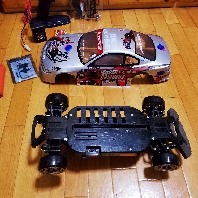 タミヤ TT01 ドリフト ラジコン フルセット 電飾 ボディ ドリパケ
