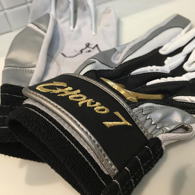 長野久義 実使用 サイン入り 巨人ジャイアンツ 広島 バッティング