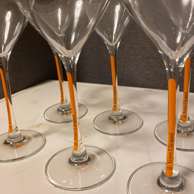 ヴーヴ クリコ シャンパングラス 新品未使用品 6脚セットの通販 by