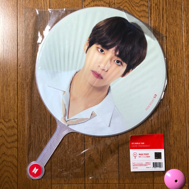 BTS 防弾少年団 テヒョン 団扇 V グッズ BTS 防弾少年団 テヒョン 団扇