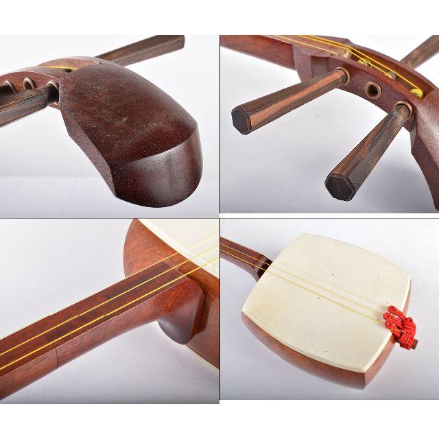 和楽器 弦楽器 唐木紫檀棹 三味線 N R2963 和楽器