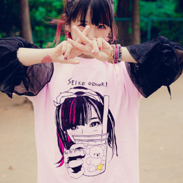 大森靖子と美しく生きる Tシャツ M ツアー ライブグッズ 大森靖子と