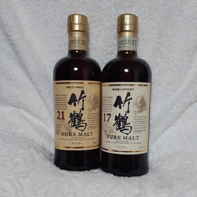 ニッカ 竹鶴21年 竹鶴17年 セット ウイスキー 竹鶴 17年 21