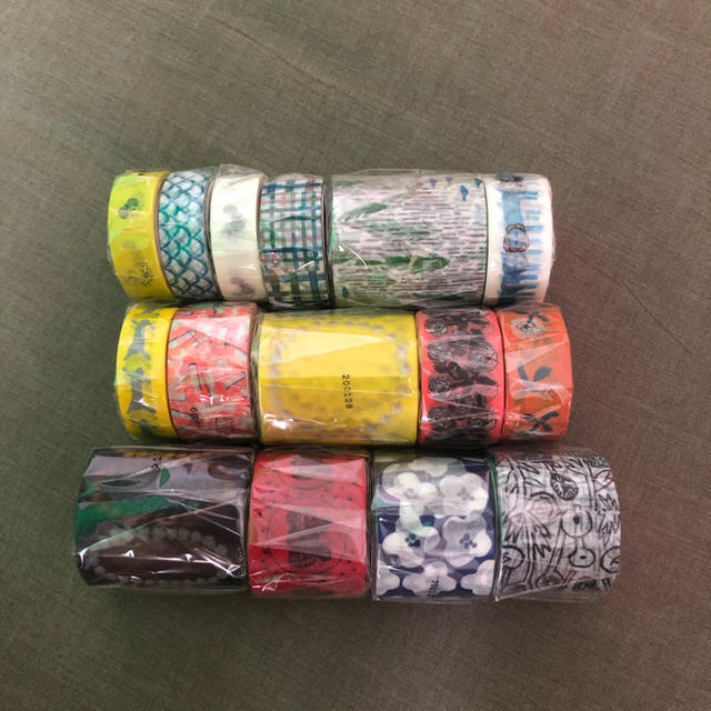 ミナペルホネン マスキングテープ 限定 美術館 マステ 8個セット mt