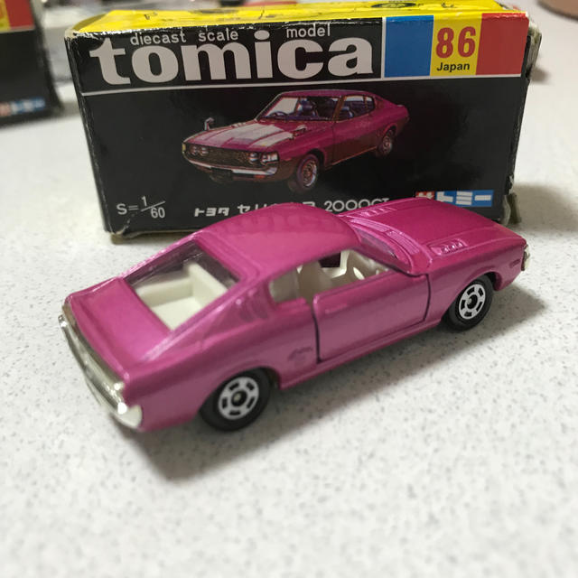 TOMICA トミカ セリカ2000GT 紫メッキ 箱付き TOMICA トミカ トヨタ
