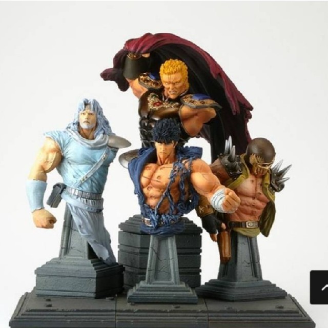 北斗の拳 北斗四兄弟 トップ 胸像 フィギュア2ndカラー4体セット 週末