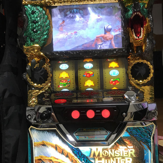 送料無料！ パチスロ モンスターハンター月下雷鳴 不要機付き 楽天市場