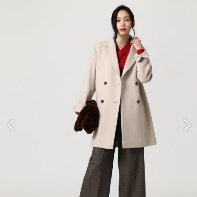 23区 ニジュウサンク ウールアンゴラビーバーチェスターコート