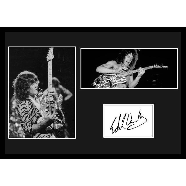 貴重 VAN HALEN エドワード・ヴァン・ヘイレン直筆サイン 貴重 VAN