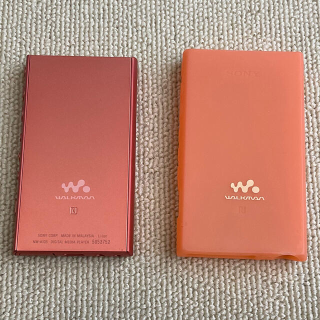 WALKMAN - SONY ウォークマン Aシリーズ NW-A105 オレンジ 純正ケース