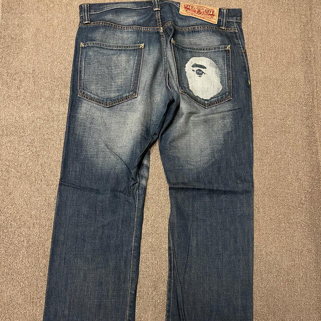 レア!! [新品未使用] BAPE KIDS デニムパンツ 100 A BATHING APE