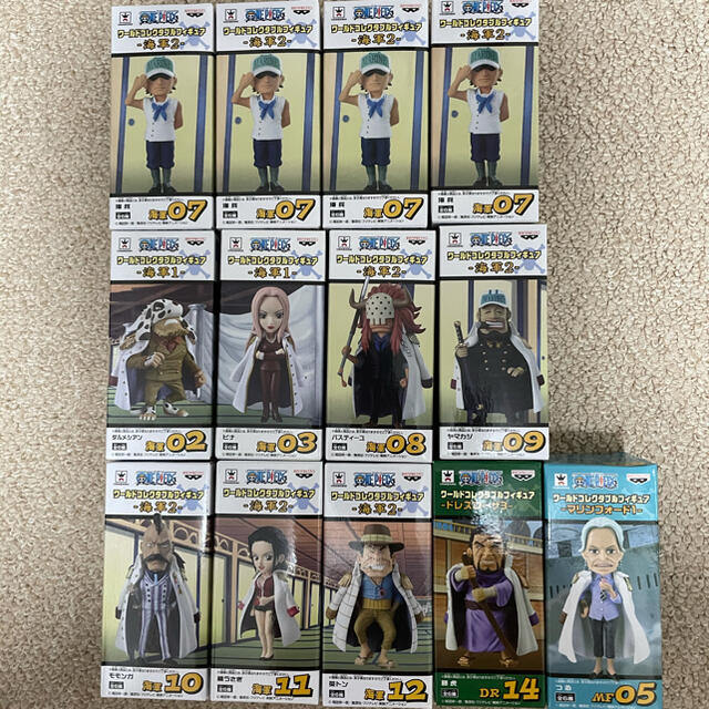 ワンピース 海軍1 2 ワーコレ ワンピース ワールドコレクタブル