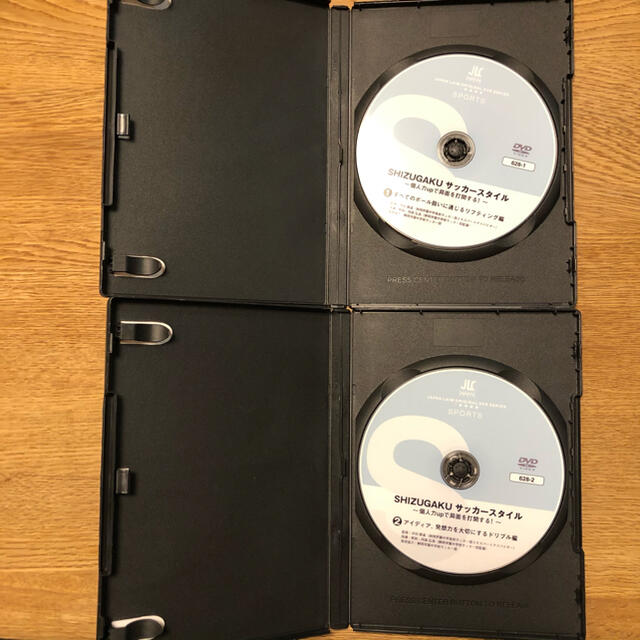 中古】静岡学園 SHIZUGAKU サッカースタイル①② DVD 2枚セット 中古