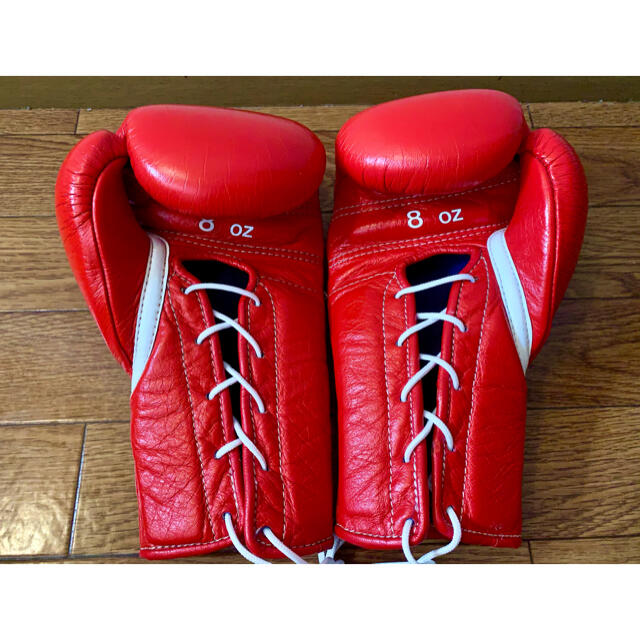 Winning ウイニング ボクシング グローブ 8オンス 赤 中古の通販 by