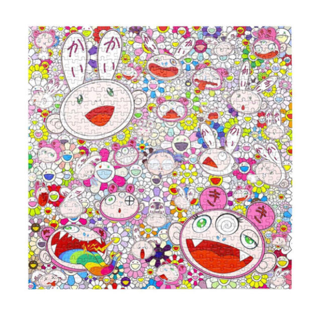 村上隆 スカル&フラワー パズル 新品未開封 村上隆 Jigsaw Puzzle