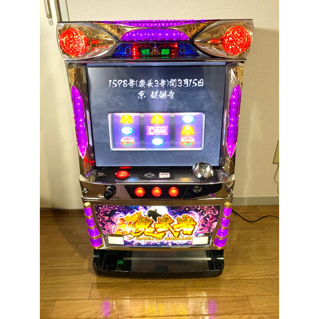 パチスロ 実機 新 鬼武者 DAWN OF DREAMS コイン不要機 到着後即遊べます！