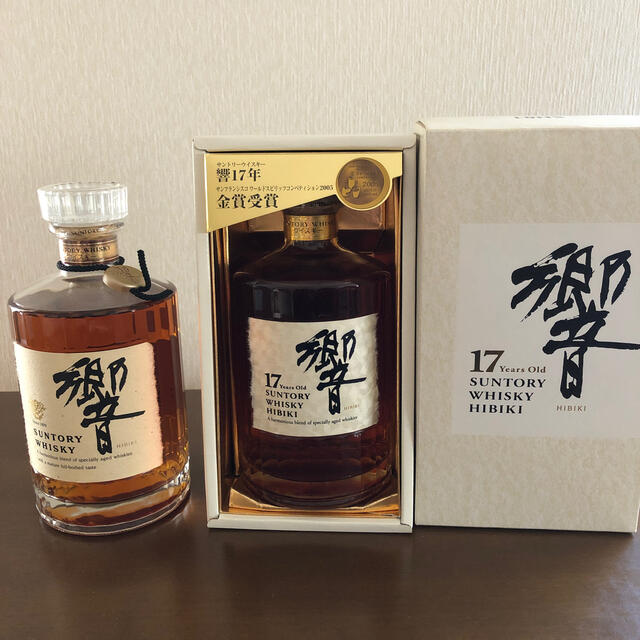 サントリーHibiki 響17年 響17年2本セット ウイスキー 700ml 2本セット