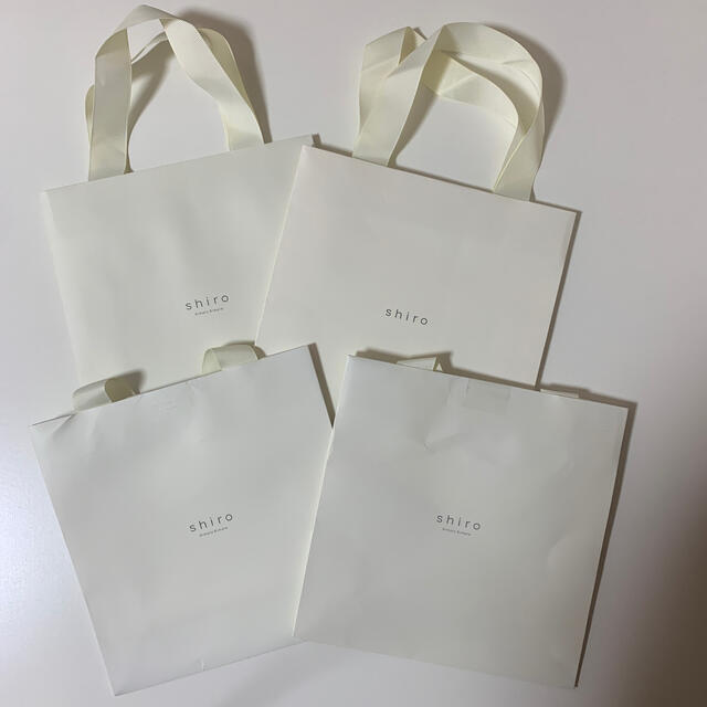 shiro - 【shiro】 シロ旧デザイン ショップ袋 ショッパーの通販 by
