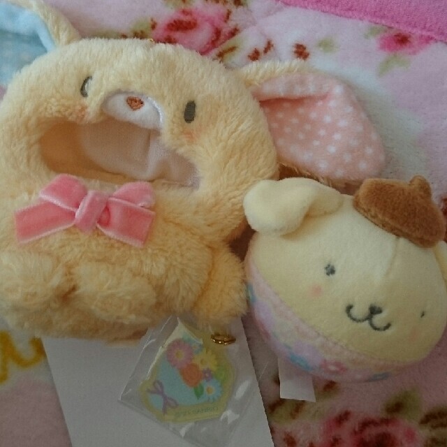 サンリオ ポムポムプリン 選んで着ぐるみマスコット イースター うさぎ