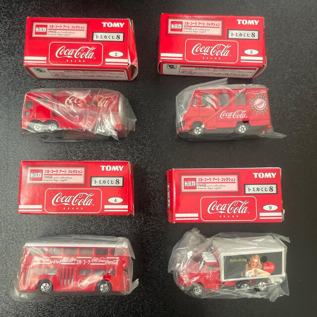 トミカ コカコーラ アートコレクション Takara Tomy - トミカくじ コカ