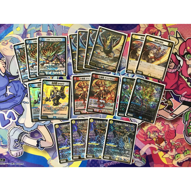 デュエルマスターズ - 本格構築 【ラッカ鬼羅star進化】 デッキ＆二重