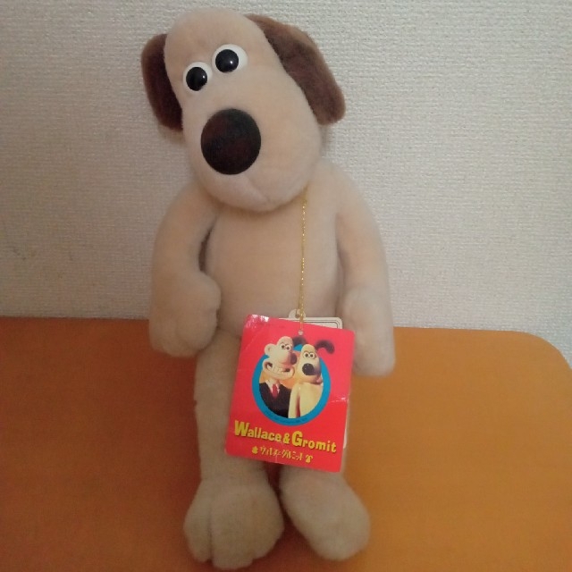 超希少ウォレスとグルミット人形ぬいぐるみ グルミットぬいぐるみ