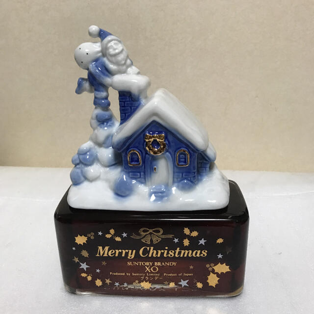 サントリー ブランデー XO 陶器 クリスマスサンタボトル 酒