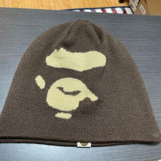 期間限定！今だけ価格！新品未使用 A BATHING APE ベージュニット帽 A