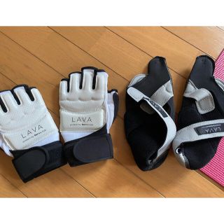LAVA ボクシンググローブ&シューズセット LAVA キックボクシング用