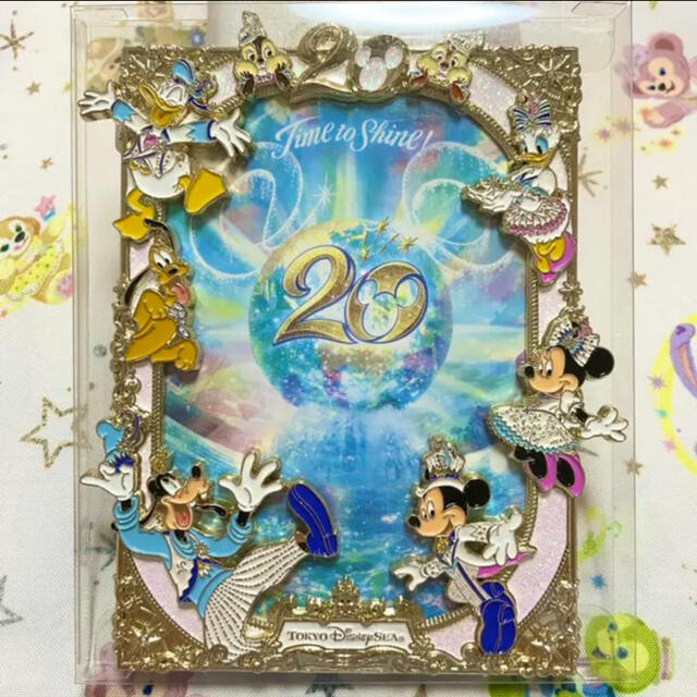 ディズニーシー 20周年 アートフレーム ディズニーシー 20周年 アート