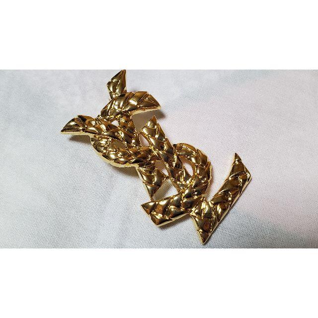 希少 Yves Saint Laurent リヴゴーシュ 星形 スター ブローチ 希少