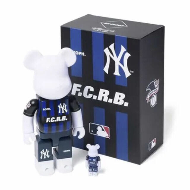 BE@RBRICK F.C.R.B. × MLB 100％ & 400％