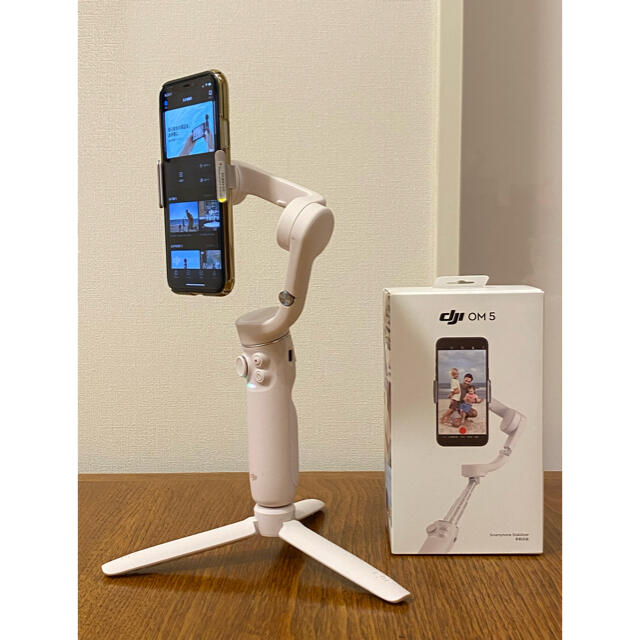 スマホ用ジンバル】DJI Osmo Mobile 5 サンセットホワイト