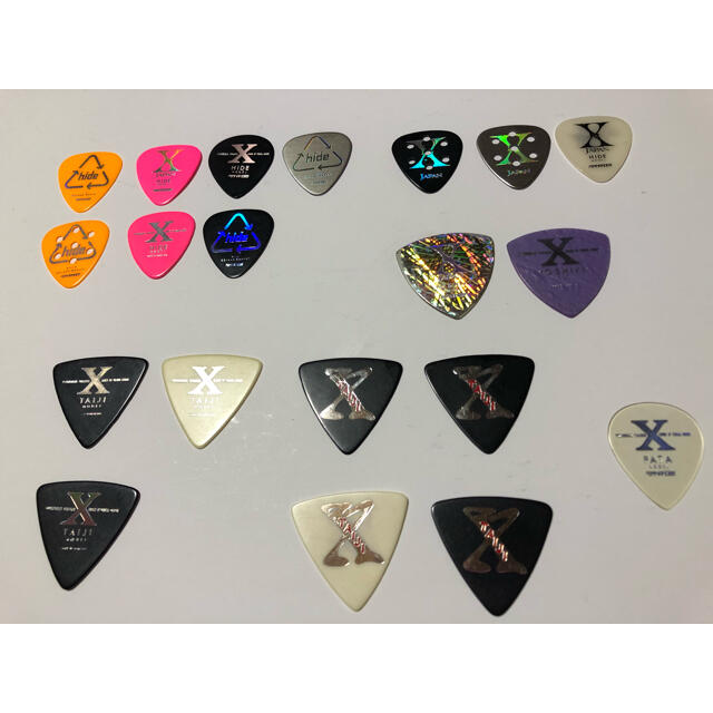 X.XJAPAN ギターピック+メンバーサイン入りビックピックの通販 by まぁ