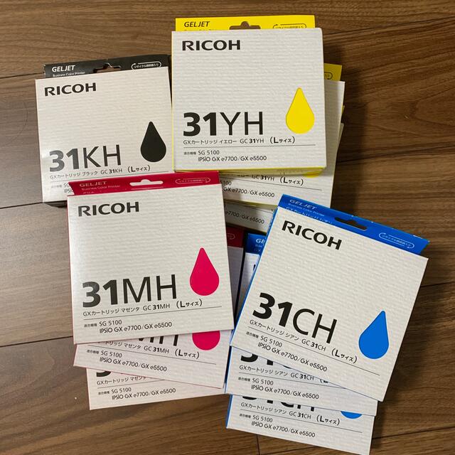 RICOH トナーカートリッジ 31KH 31YH 31MH 31CHセット RICOH（リコー