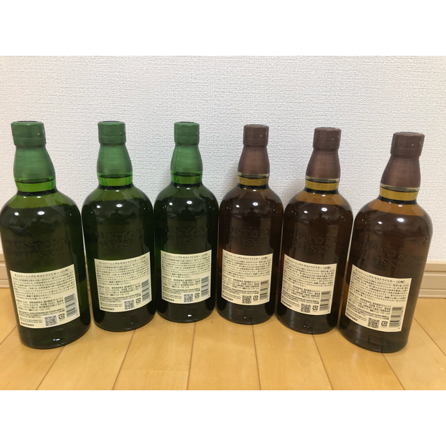 限定価格 SUNTORY 山崎 白州 NV 700ml 6本 新品未開栓
