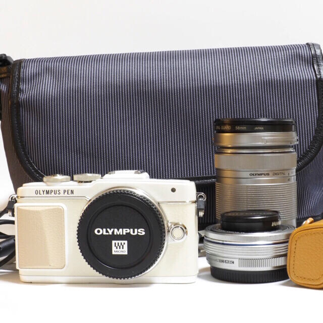 OLYMPUS PEN E-PL7 ミラーレスカメラ レンズ2本 OLYMPUS PEN E-PL7