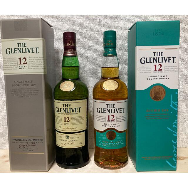 ◇GLENLIVET グレンリベット 12年 旧ボトル 1000ml スコッチ◇