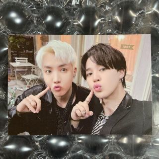 トレカ付きジミン展示会 フーディーMとブランケットセット