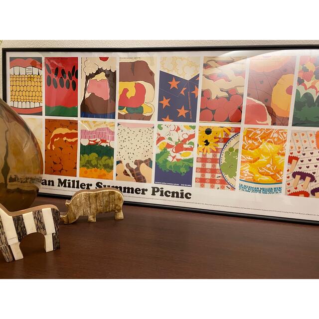 Herman Miller - herman miller summer picnicポスター サマー