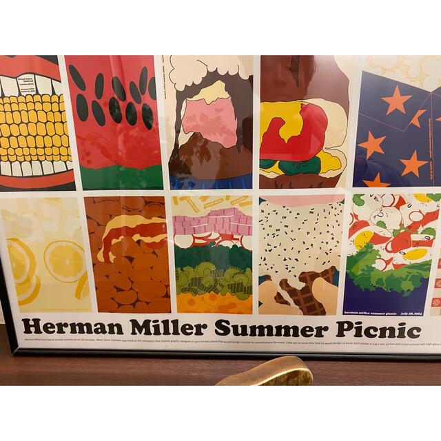 Herman Miller - herman miller summer picnicポスター サマー