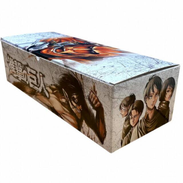 完全新品未開封】進撃の巨人 コミック 収納ボックス 全巻 収納 3点