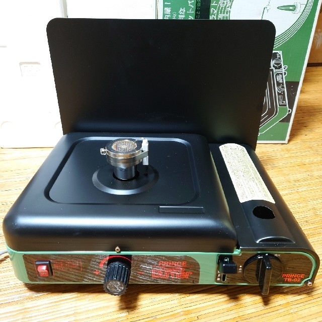 プリンス カセットバーナー TB-02 とんぼ玉、ガラス細工に おまけつき