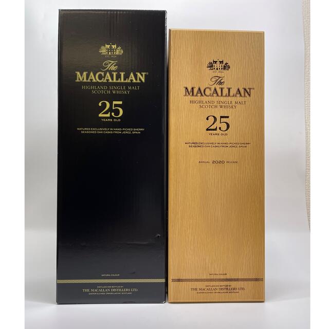 サントリー マッカラン 25年 シェリーカスク 外箱、箱付き、未開封